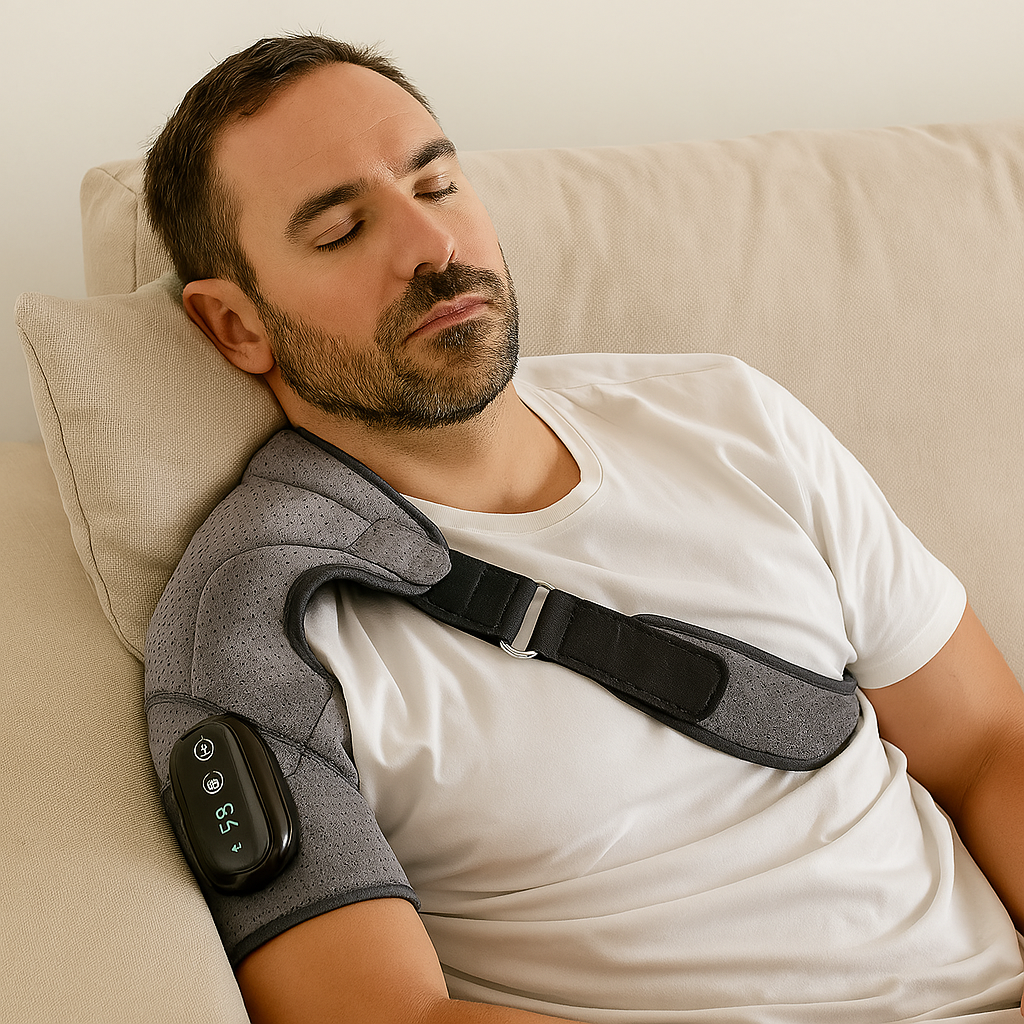 Épaulière chauffante